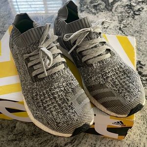Gray Size 12 mens ultraBoost uncaged